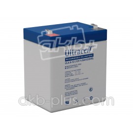 Батарея аккумуляторная Ultracell UL4,5-12, 12В, 4,5Ач, AGM